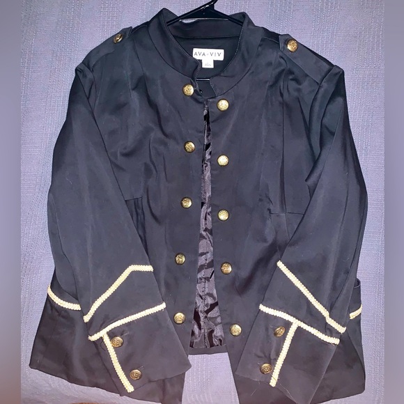 Ava & Viv Military Blazer - Picture 2 of 6